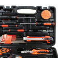 19pcs Haushaltshardware -Toolset -Tragbarerwartungsbox